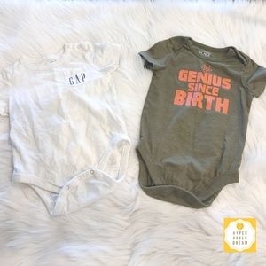 🔴5x$25 - Short Sleeve Bodysuit Set K58